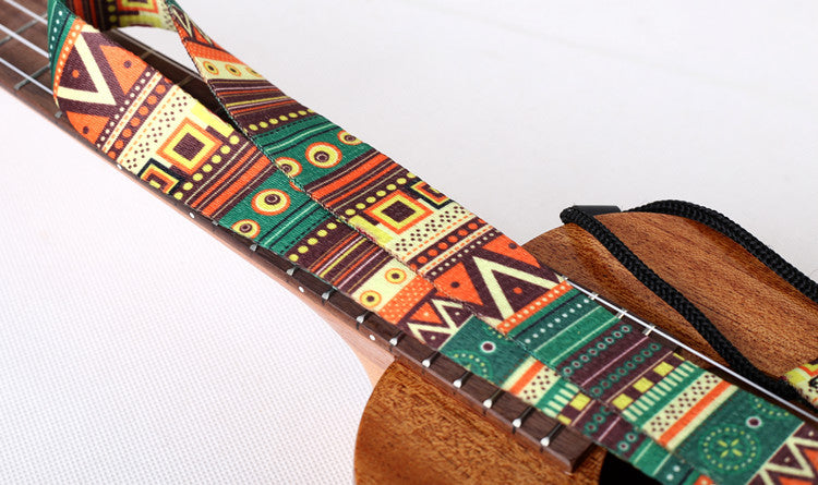 National Style Ukulele Ukulele Small Guitar Strap Manufacturer Wholesale Ukulele Hook Strap