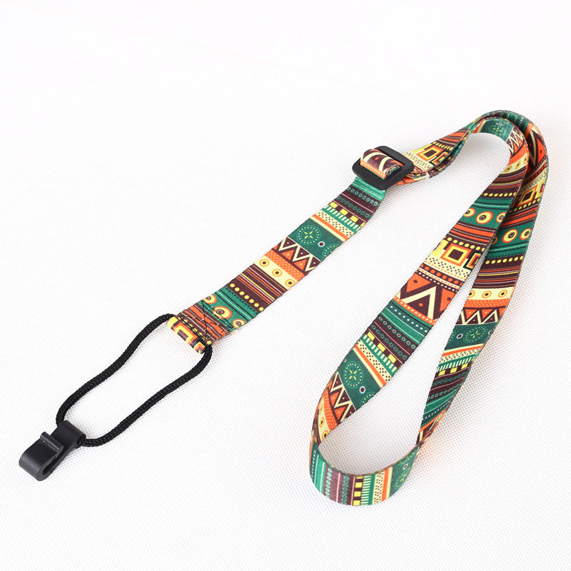 National Style Ukulele Ukulele Small Guitar Strap Manufacturer Wholesale Ukulele Hook Strap